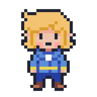 Novi Sprite with a full walk cycle